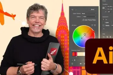 Adobe Illustrator – Beginner to Pro Level With New AI 2025